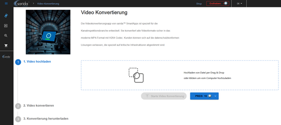 SmartApp-Videokonvertierung